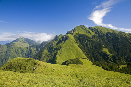 台湾能高山