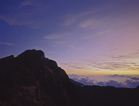 玉山主峰风景