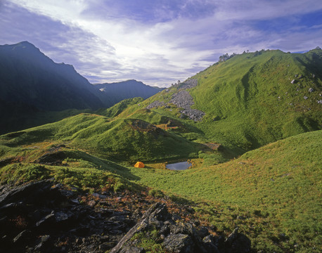 台湾山景