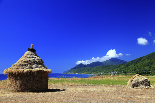 田间草垛