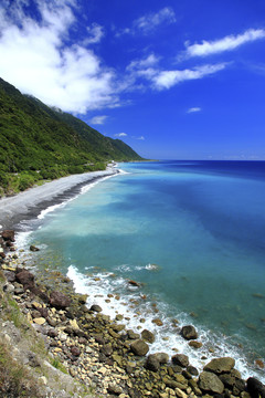 台湾花莲海岸