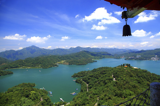 日月湖风景