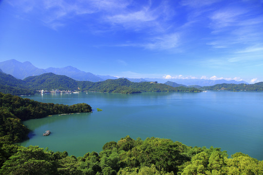 日月潭风景