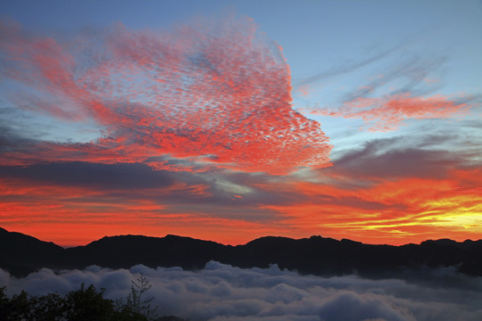 台湾高山云海