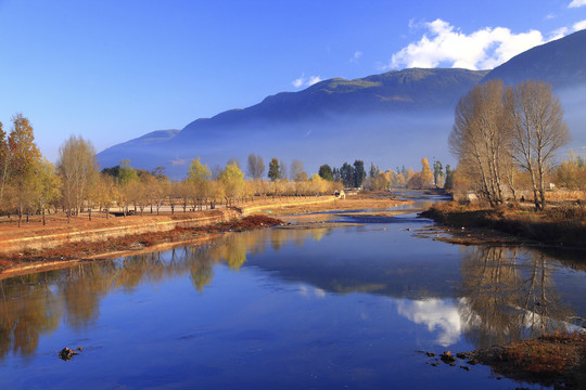 黑水河美景