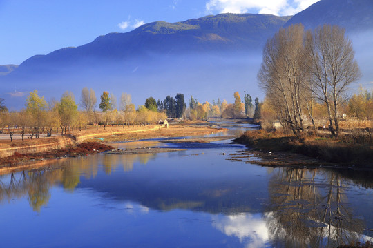 黑水河美景