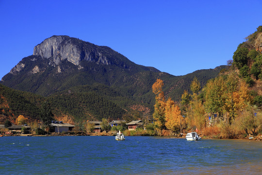 云南泸沽湖风景