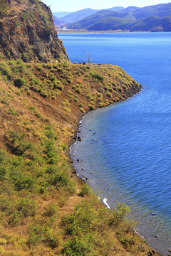 泸沽湖风光