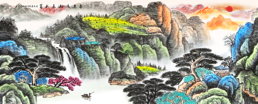 國(guó)畫(huà)山水