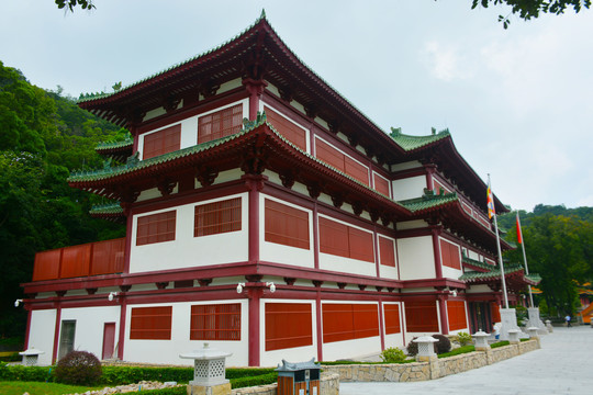 圭峰山玉台寺楼阁