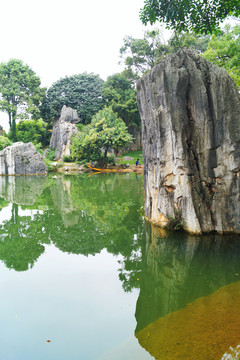 昆明小石林风景