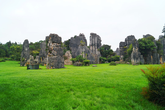 云南小石林风景