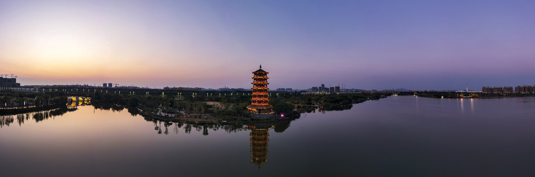 东莞华阳湖湿地公园自然风光