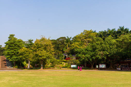 广东湛江湖光岩风景区景区风光