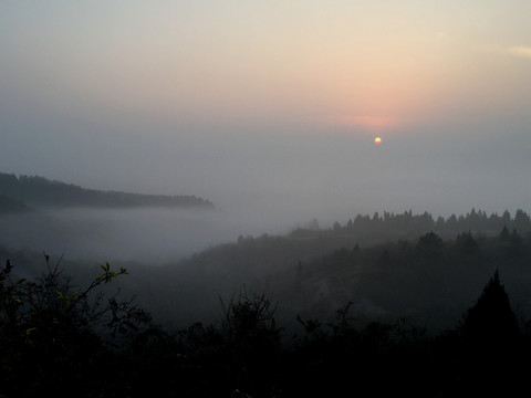 大山日出