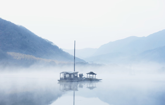 中国湖北神农架大九湖湿地公园