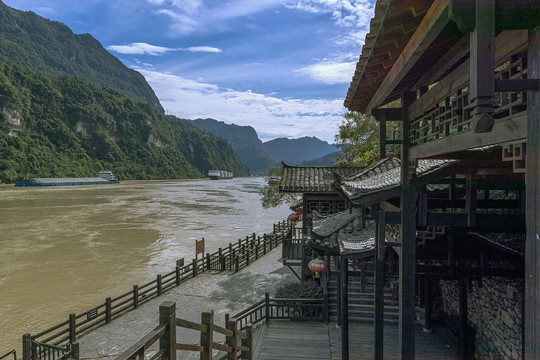 三峡山水风光