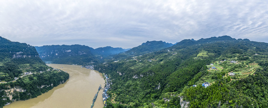 三峡人家风景区全景大图