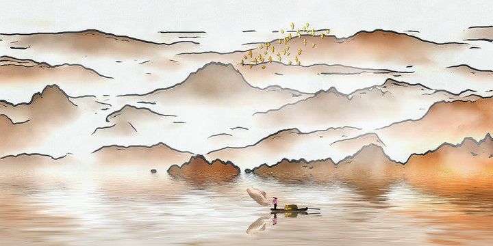 寫(xiě)意山水畫(huà)