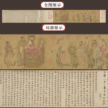 趙光輔番王禮佛圖