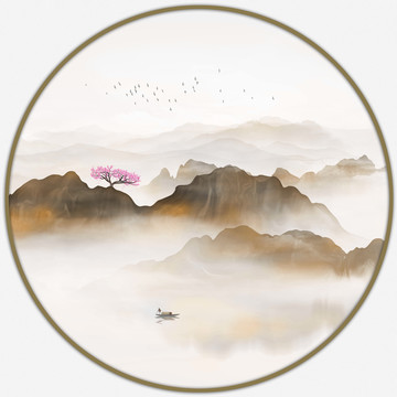 新中式山水