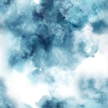 水彩唯美創(chuàng)意數(shù)碼印花無(wú)縫背景