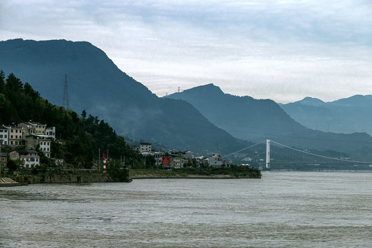 西陵峡风光