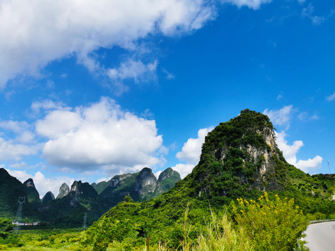 瞭望山峰