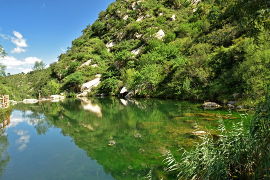 河北省保定市涞源县十瀑峡风景区