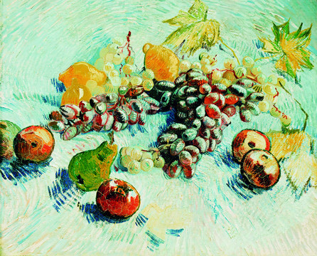 文森特·威廉·梵高梵高水果油画装饰画
