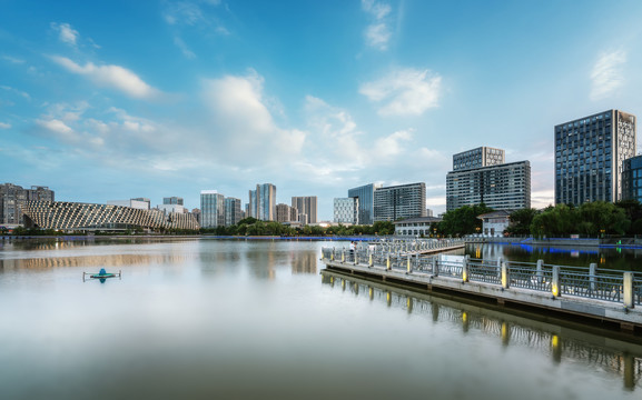 盐城城市剪影