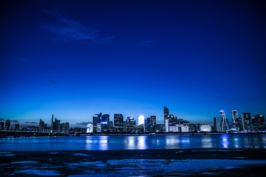 杭州钱江夜景