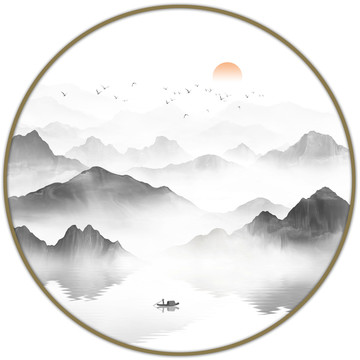 山水圖