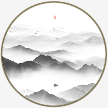 山水水墨