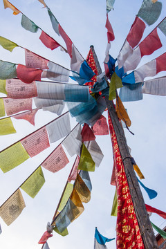 藏族风马旗