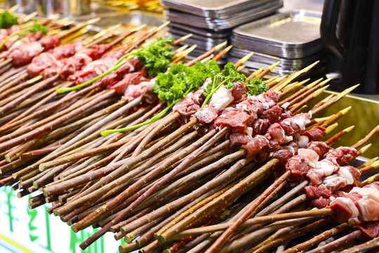 新疆羊肉串