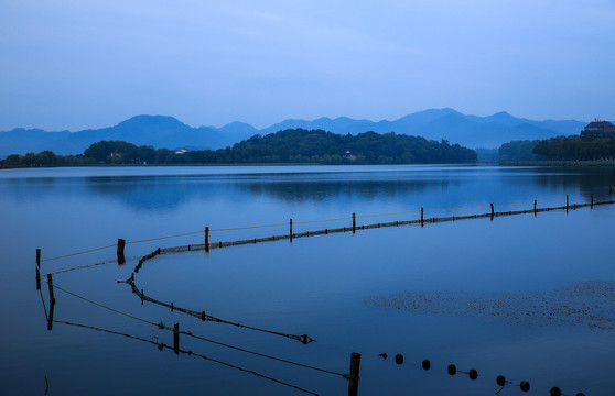 西湖山水装饰画