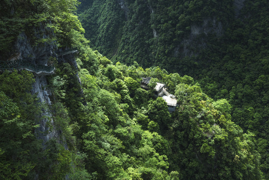 中国湖北恩施鹤峰屏山大峡谷