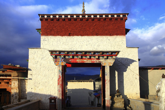 香格里拉松赞林寺