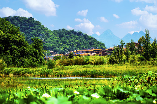 山水田园