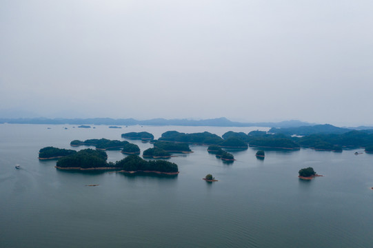 无人机航拍杭州千岛湖032
