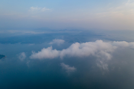 无人机航拍杭州千岛湖072