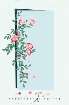 花卉手繪