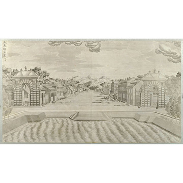 郎世寧圓明園銅版畫