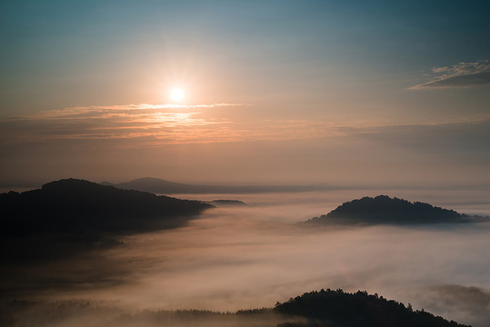 高山云海