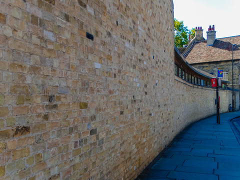 英国剑桥围墙
