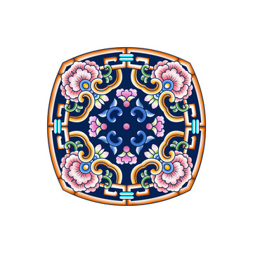 傳統(tǒng)裝飾花紋