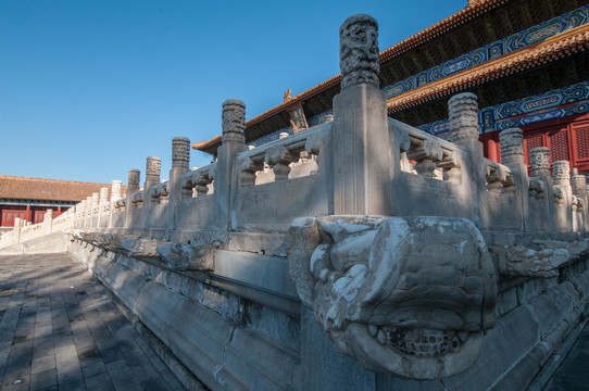 北京太庙螭首