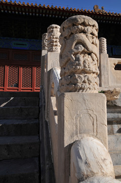 北京太庙祧殿石望柱