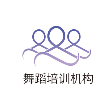 舞蹈机构logo字母RS